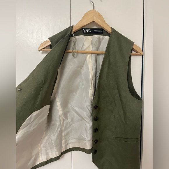 Zara Linen like Vest - Picture 5 of 5